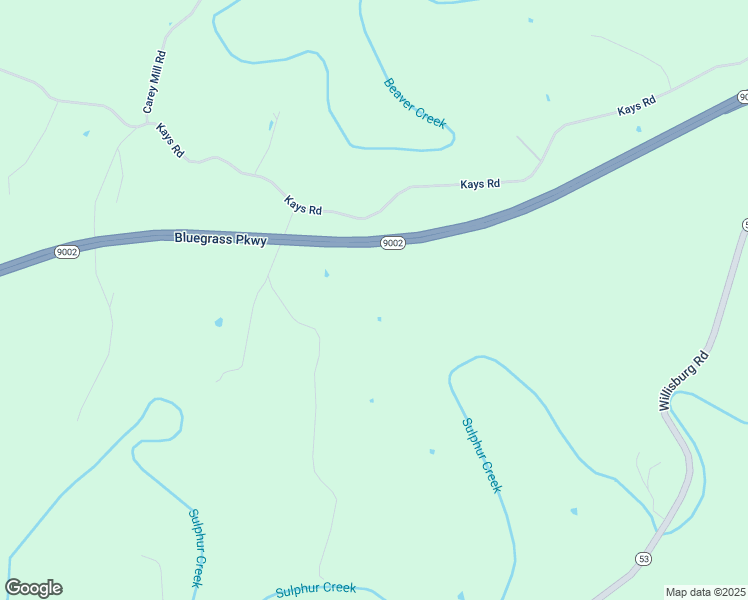 map of restaurants, bars, coffee shops, grocery stores, and more near Bluegrass Parkway in Lawrenceburg