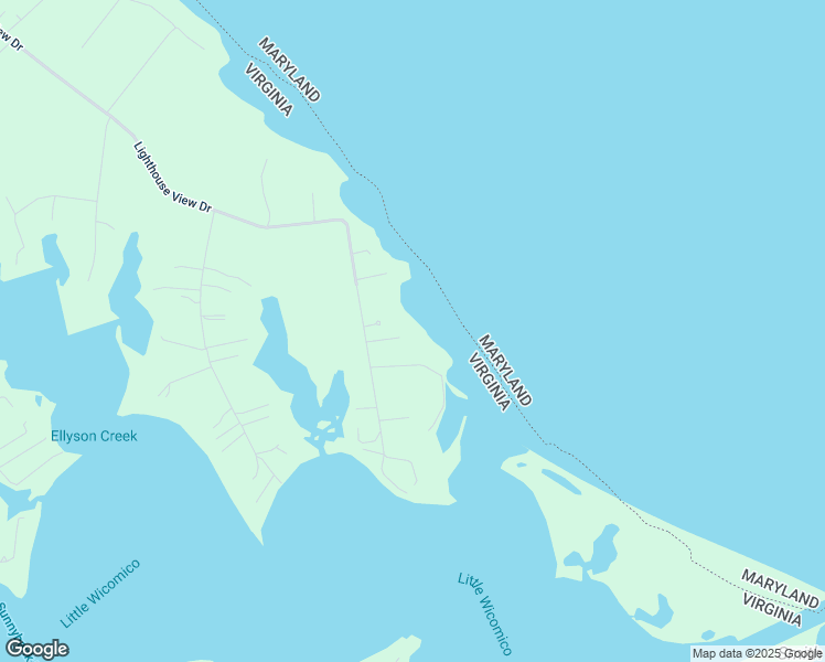 map of restaurants, bars, coffee shops, grocery stores, and more near 50 Smith Farm Lane in Heathsville