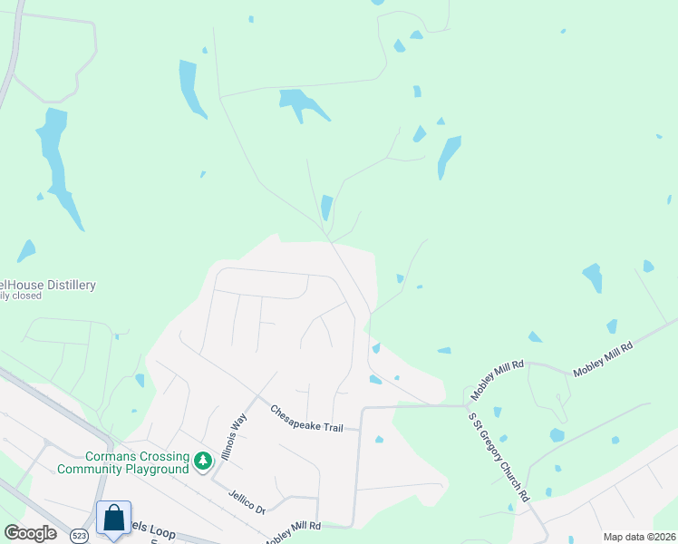 map of restaurants, bars, coffee shops, grocery stores, and more near 323-543 North Saint Gregory Church Road in Coxs Creek