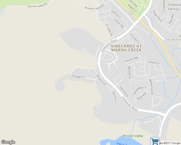 map of restaurants, bars, coffee shops, grocery stores, and more near 1892 Late Harvest Court in Brentwood