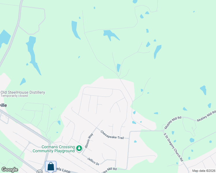 map of restaurants, bars, coffee shops, grocery stores, and more near 154 Peabody Loop in Coxs Creek