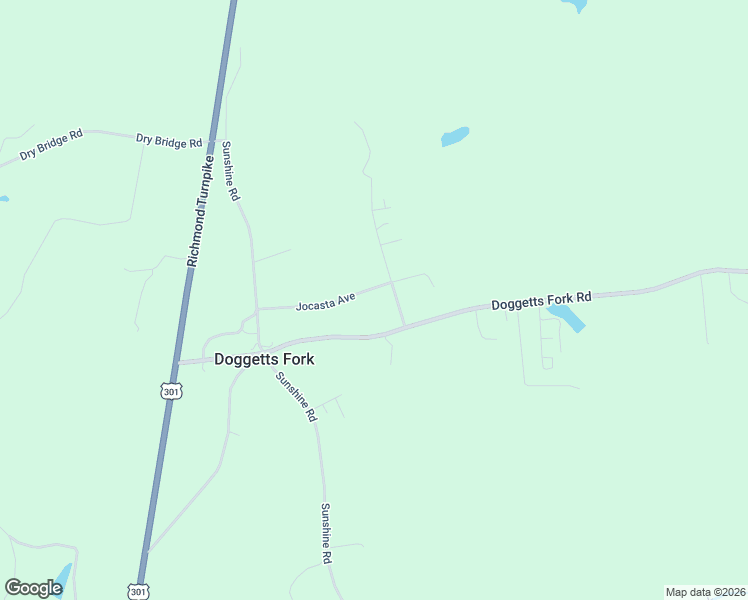 map of restaurants, bars, coffee shops, grocery stores, and more near 17254 Jocasta Avenue in Ruther Glen