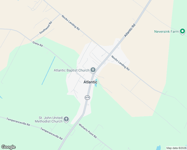 map of restaurants, bars, coffee shops, grocery stores, and more near Atlantic Road in Atlantic