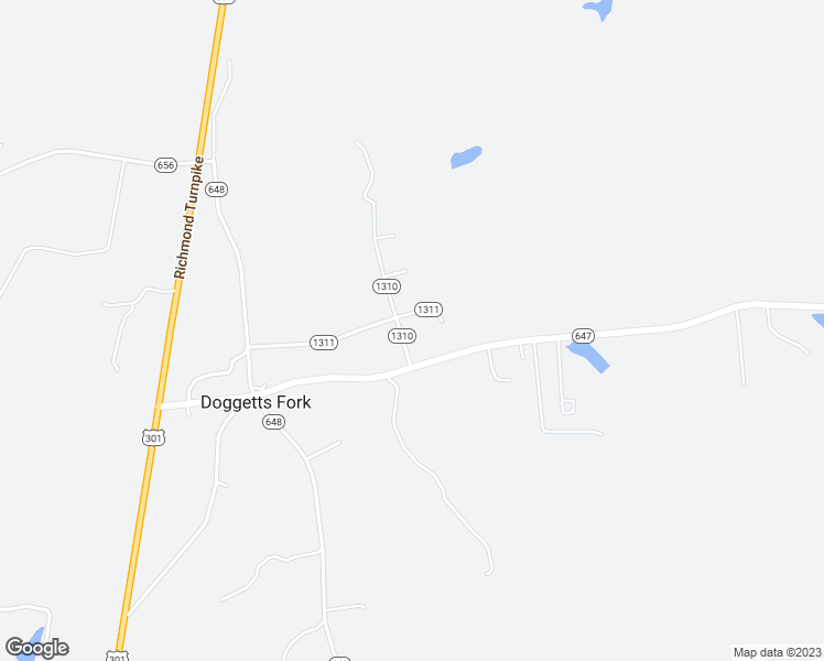 map of restaurants, bars, coffee shops, grocery stores, and more near 26271 Chaucer Street in Ruther Glen