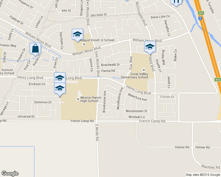 map of restaurants, bars, coffee shops, grocery stores, and more near 1118 Cypress Hill Lane in Stockton