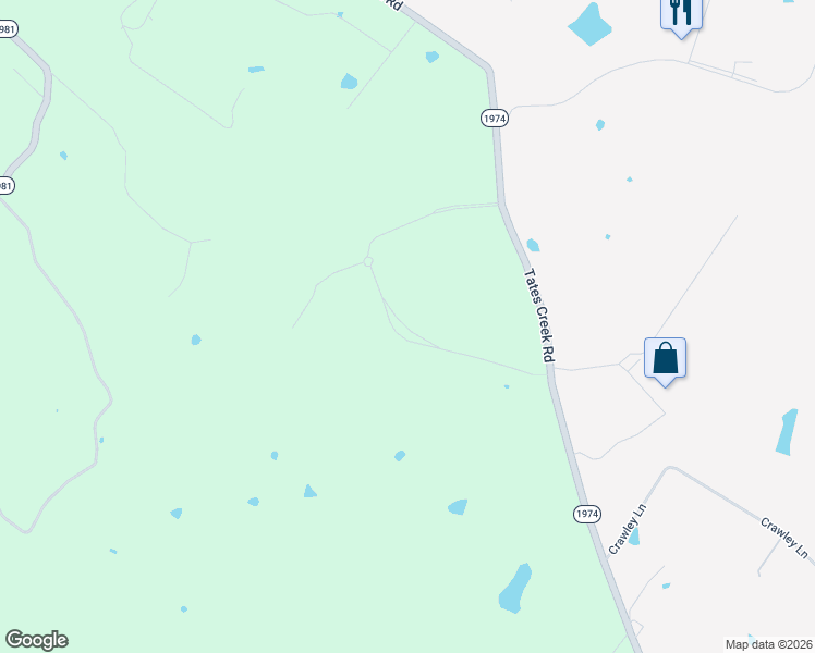 map of restaurants, bars, coffee shops, grocery stores, and more near 7333 Tates Creek Road in Lexington