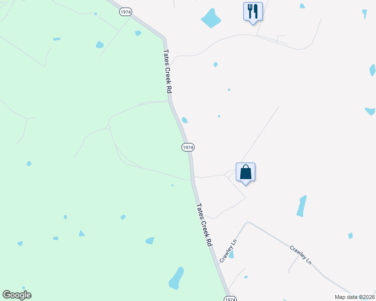 map of restaurants, bars, coffee shops, grocery stores, and more near 7333 Tates Creek Road in Lexington