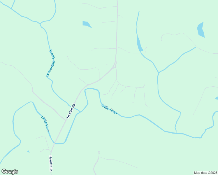 map of restaurants, bars, coffee shops, grocery stores, and more near 14189 Harts Lane in Beaverdam