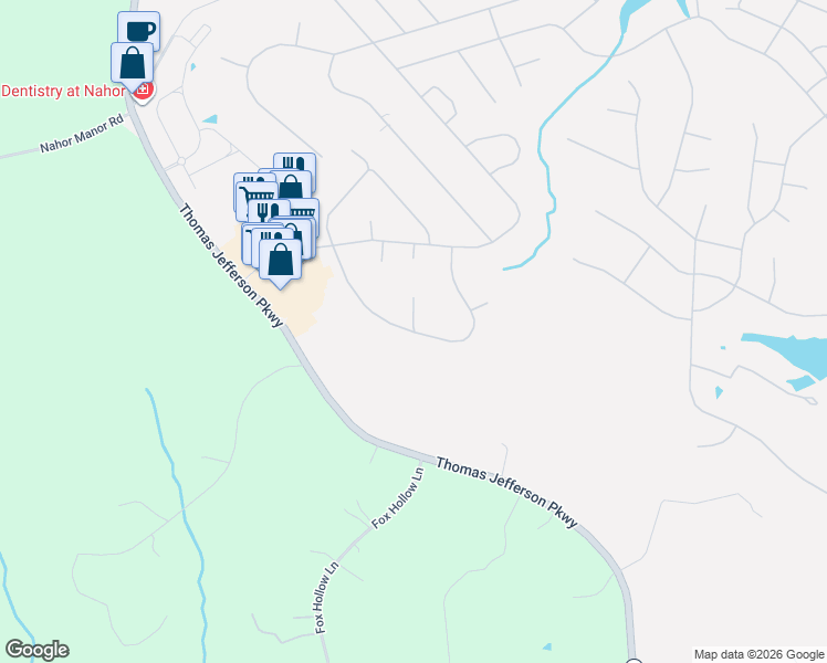map of restaurants, bars, coffee shops, grocery stores, and more near 59 Bridlewood Drive in Palmyra