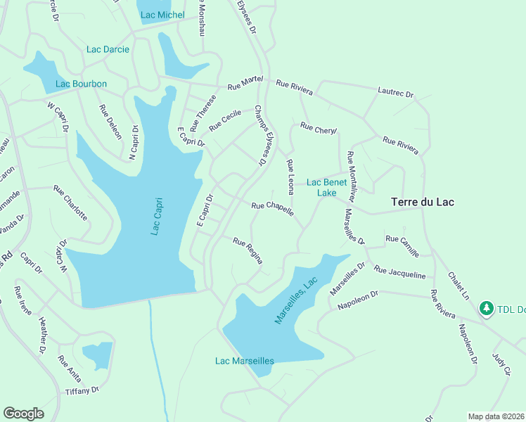 map of restaurants, bars, coffee shops, grocery stores, and more near 1534 Rue Chapelle in Bonne Terre