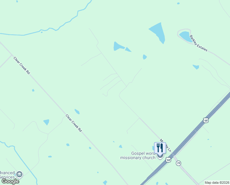 map of restaurants, bars, coffee shops, grocery stores, and more near 197 Murphy Lane in Nicholasville
