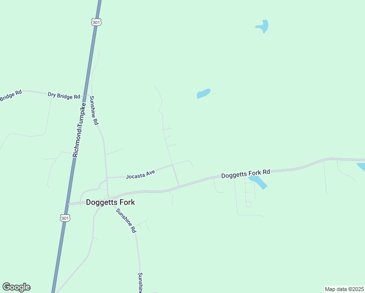 map of restaurants, bars, coffee shops, grocery stores, and more near 17286 Spruce Court in Ruther Glen