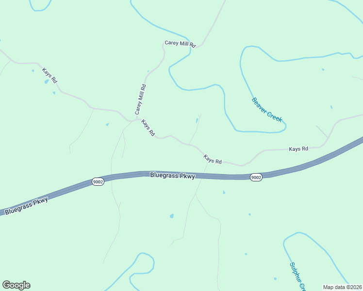 map of restaurants, bars, coffee shops, grocery stores, and more near 1280 Kays Road in Lawrenceburg