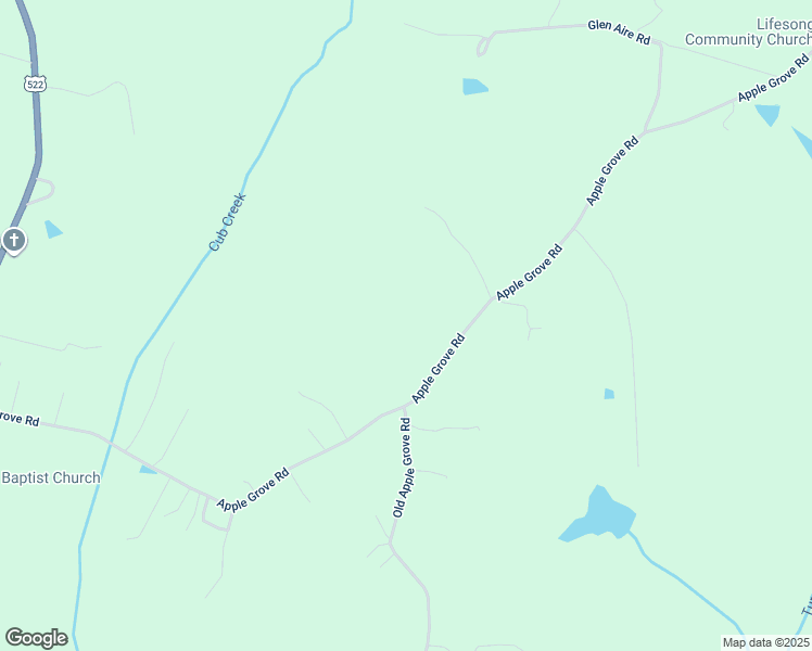 map of restaurants, bars, coffee shops, grocery stores, and more near 1271 Apple Grove Rd in Mineral