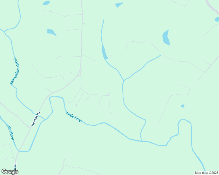 map of restaurants, bars, coffee shops, grocery stores, and more near 14126 Harts Lane in Beaverdam