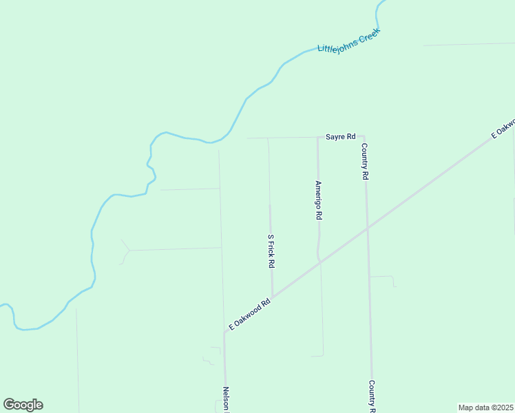 map of restaurants, bars, coffee shops, grocery stores, and more near 7101 South Frick Road in Stockton