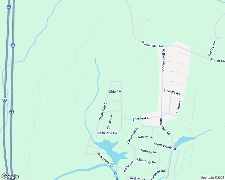 map of restaurants, bars, coffee shops, grocery stores, and more near 11461 Chile Lane in Ruther Glen