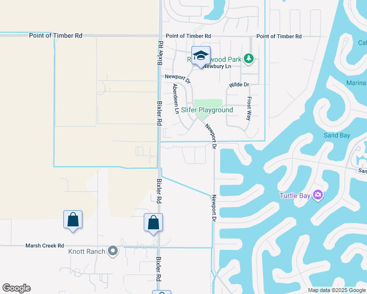 map of restaurants, bars, coffee shops, grocery stores, and more near 354 Astilbe Street in Discovery Bay