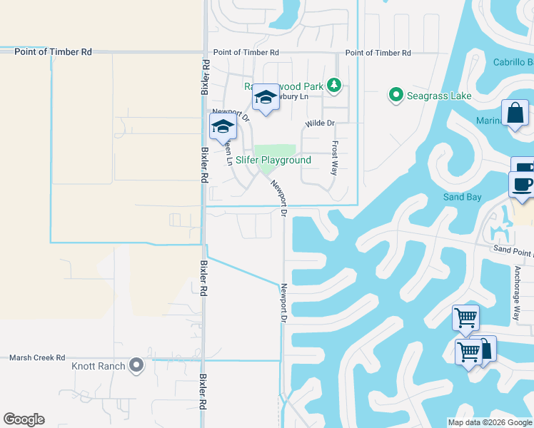 map of restaurants, bars, coffee shops, grocery stores, and more near 362 Astilbe Street in Discovery Bay