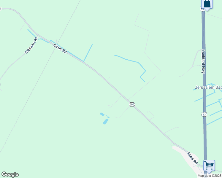 map of restaurants, bars, coffee shops, grocery stores, and more near 29328-29348 Saxis Road in Temperanceville