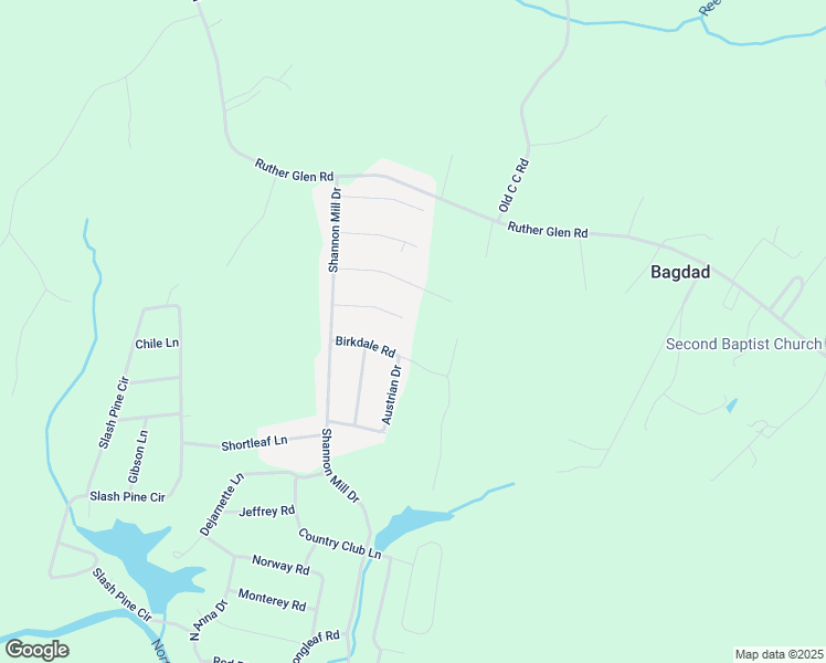 map of restaurants, bars, coffee shops, grocery stores, and more near 12252 Pinyon Lane in Ruther Glen