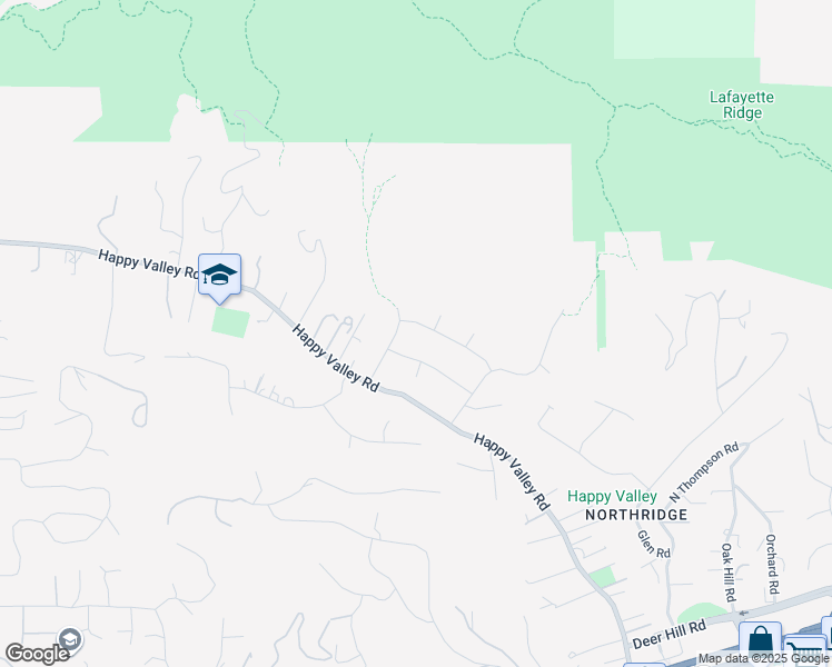 map of restaurants, bars, coffee shops, grocery stores, and more near 3749 Saint Francis Drive in Lafayette