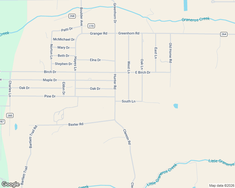 map of restaurants, bars, coffee shops, grocery stores, and more near 10500 Hunter Road in Rye