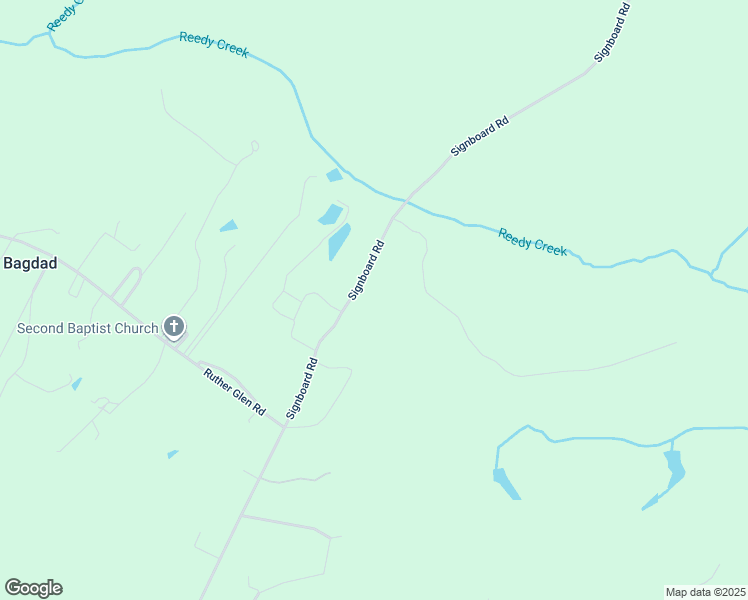 map of restaurants, bars, coffee shops, grocery stores, and more near 26189 Signboard Road in Ruther Glen