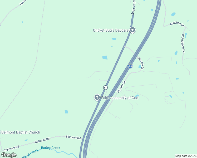 map of restaurants, bars, coffee shops, grocery stores, and more near 6645 Preston Highway in Lebanon Junction