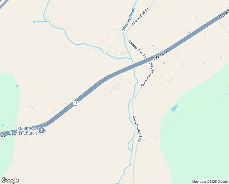 map of restaurants, bars, coffee shops, grocery stores, and more near 75 Beulah Drive in Raphine