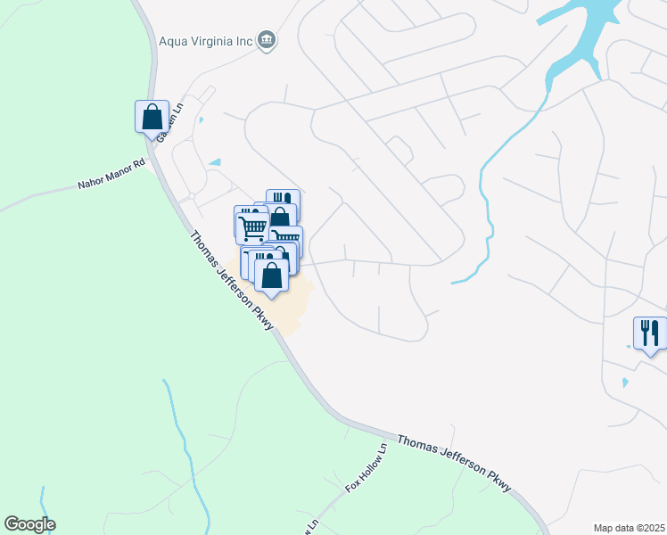 map of restaurants, bars, coffee shops, grocery stores, and more near 63 Turkeysag Trail in Palmyra