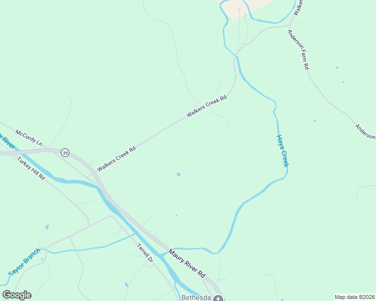 map of restaurants, bars, coffee shops, grocery stores, and more near 110-310 Walkers Creek Road in Rockbridge Baths