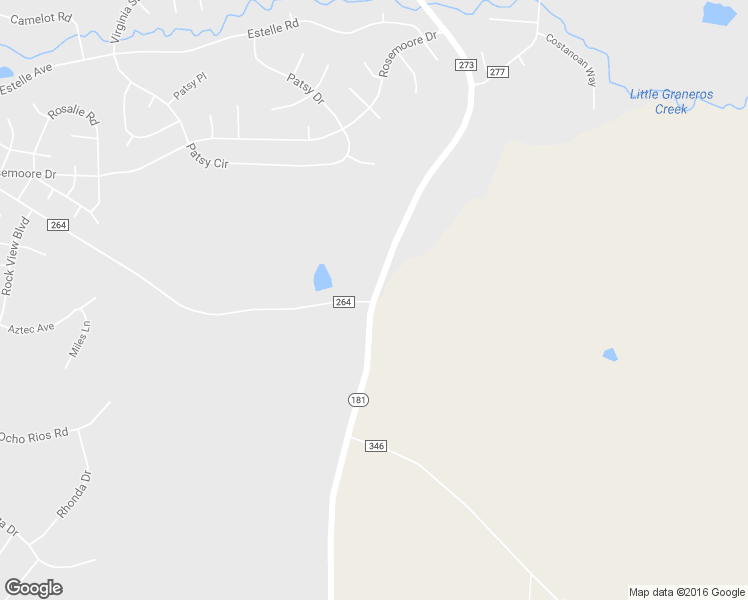 map of restaurants, bars, coffee shops, grocery stores, and more near 10511 Apache City Road in Rye