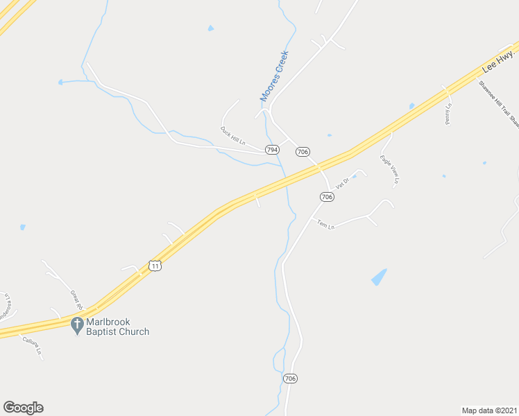 map of restaurants, bars, coffee shops, grocery stores, and more near 45 Beulah Drive in Raphine