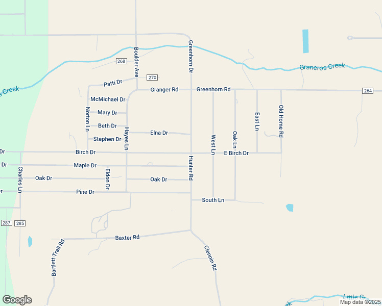 map of restaurants, bars, coffee shops, grocery stores, and more near 8087 East Birch Drive in Rye