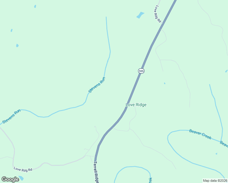 map of restaurants, bars, coffee shops, grocery stores, and more near 1260 Love Ridge Road in Chaplin