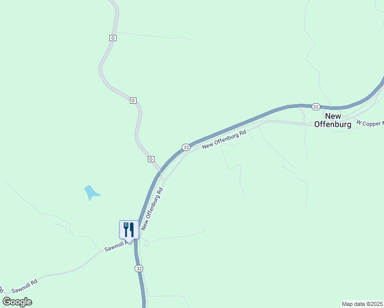 map of restaurants, bars, coffee shops, grocery stores, and more near 13558 New Offenburg Road in New Offenburg