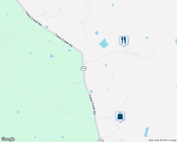 map of restaurants, bars, coffee shops, grocery stores, and more near 7282 Tates Creek Road in Lexington