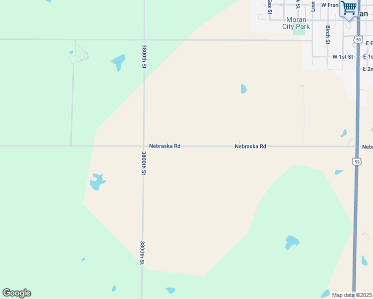 map of restaurants, bars, coffee shops, grocery stores, and more near in Moran