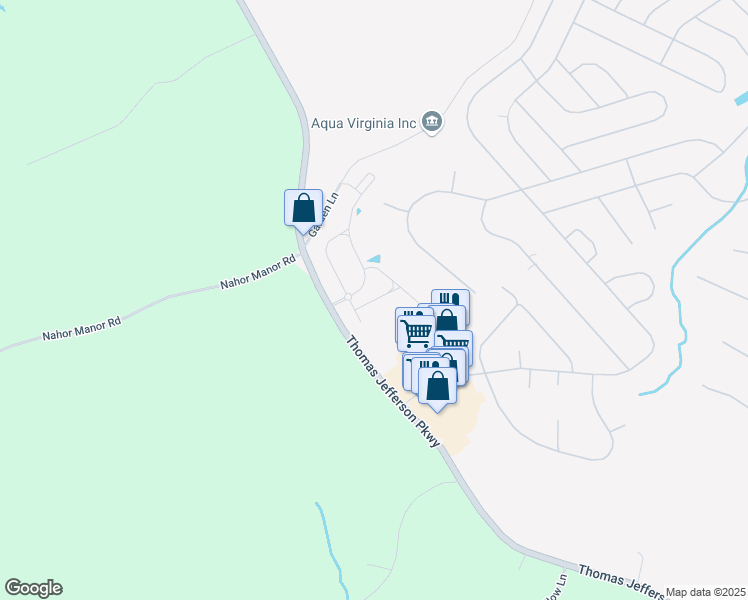 map of restaurants, bars, coffee shops, grocery stores, and more near 42 Spruce Drive in Palmyra