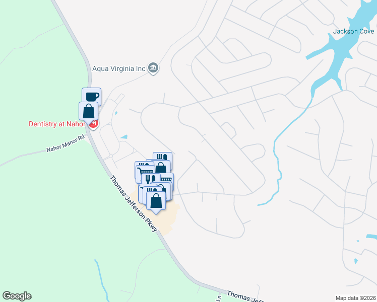 map of restaurants, bars, coffee shops, grocery stores, and more near 99 Windy Way in Palmyra