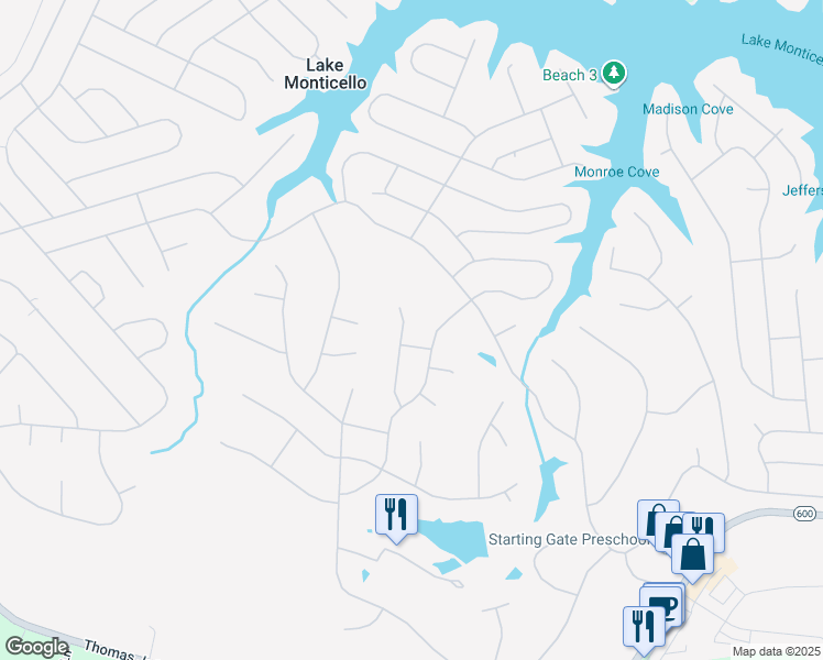 map of restaurants, bars, coffee shops, grocery stores, and more near 17 Tobacco Terrace in Palmyra