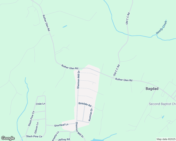 map of restaurants, bars, coffee shops, grocery stores, and more near 12217 Coulter Lane in Ruther Glen