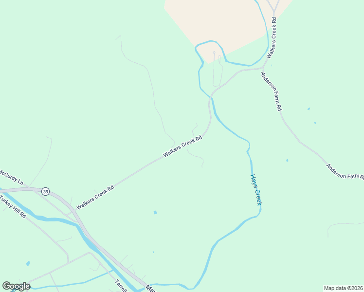 map of restaurants, bars, coffee shops, grocery stores, and more near 310 Walkers Creek Road in Rockbridge Baths