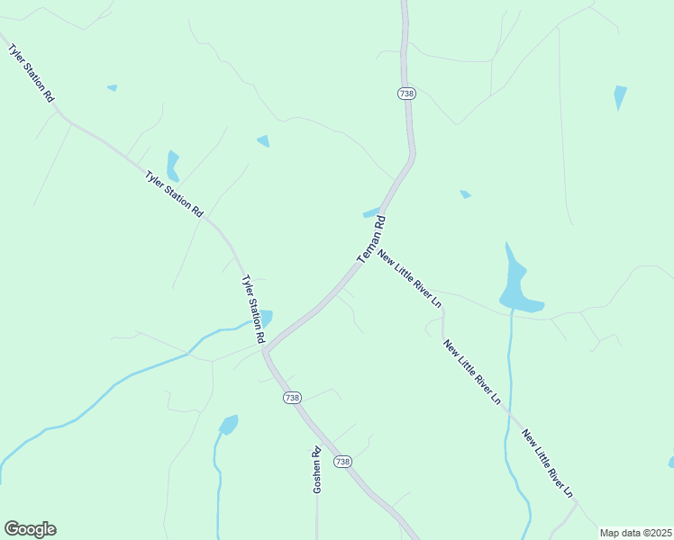 map of restaurants, bars, coffee shops, grocery stores, and more near 18353 Teman Road in Beaverdam