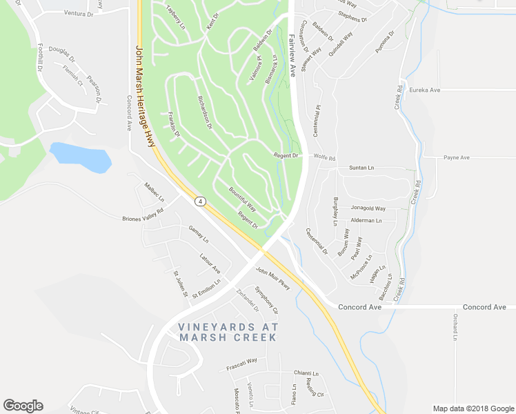 map of restaurants, bars, coffee shops, grocery stores, and more near 1082 Bountiful Way in Brentwood