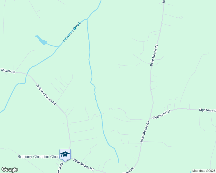 map of restaurants, bars, coffee shops, grocery stores, and more near 1185 Belle Meade Road in Bumpass