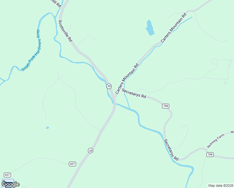 map of restaurants, bars, coffee shops, grocery stores, and more near 4742 Carters Mountain Rd in Charlottesville