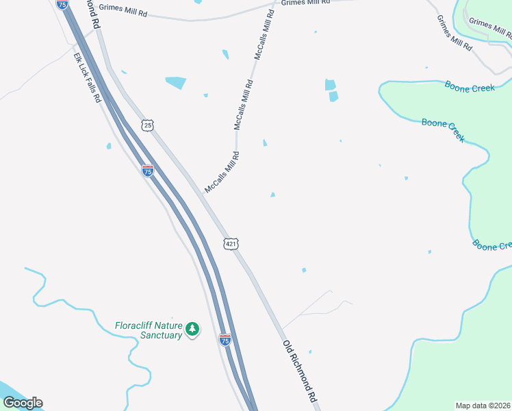 map of restaurants, bars, coffee shops, grocery stores, and more near 7897 Old Richmond Road in Lexington