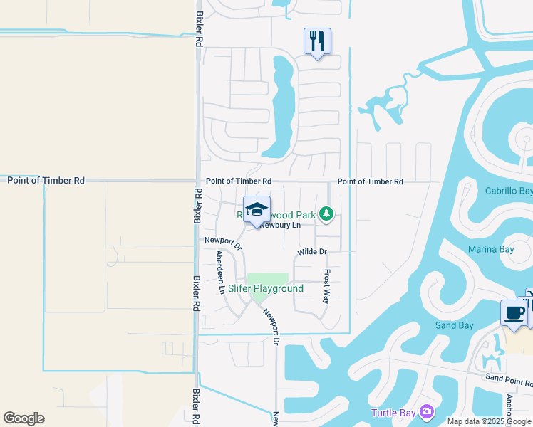 map of restaurants, bars, coffee shops, grocery stores, and more near 117 Cardinal Lane in Discovery Bay
